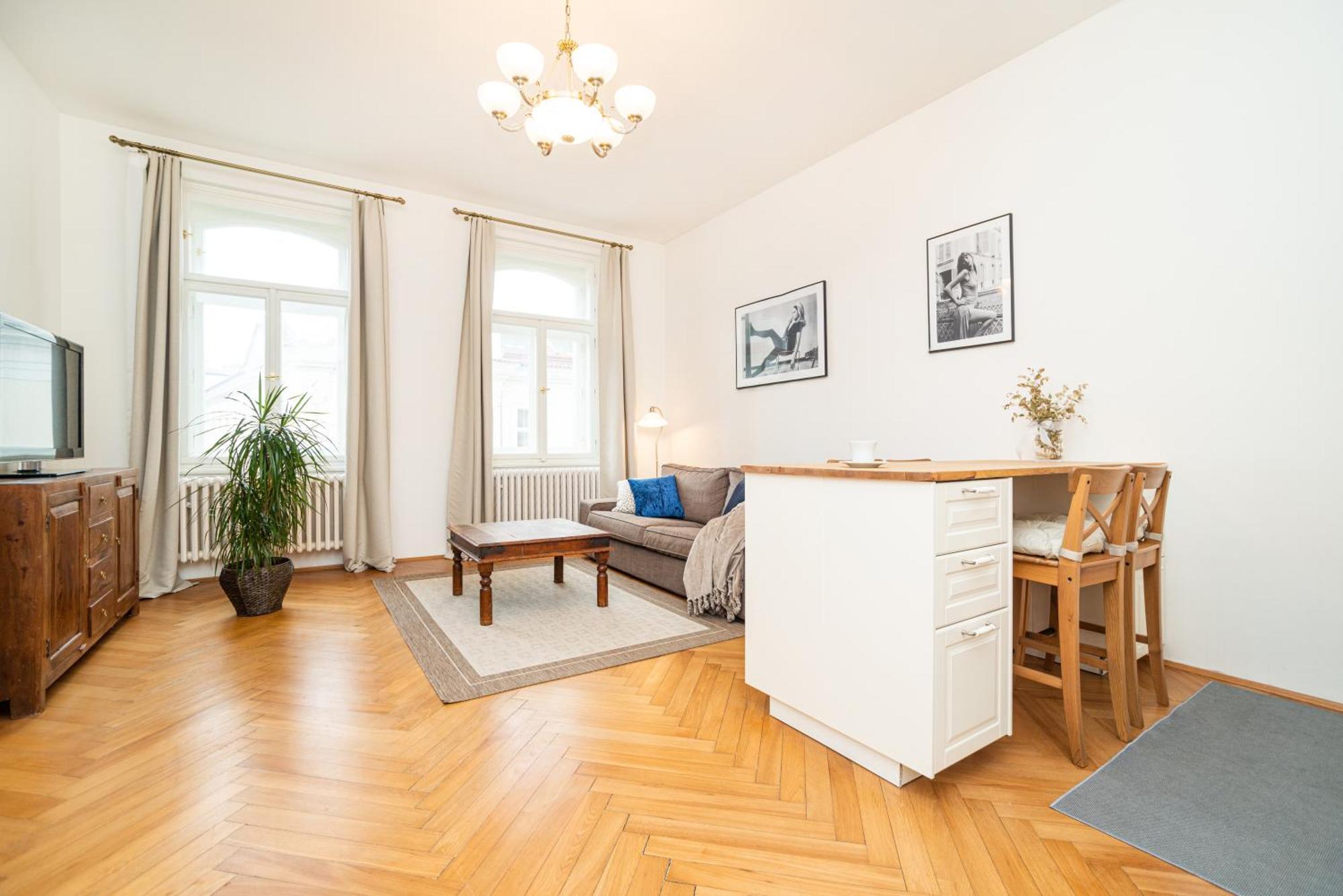 Quiet Apartment In The Old Town Prága Kültér fotó