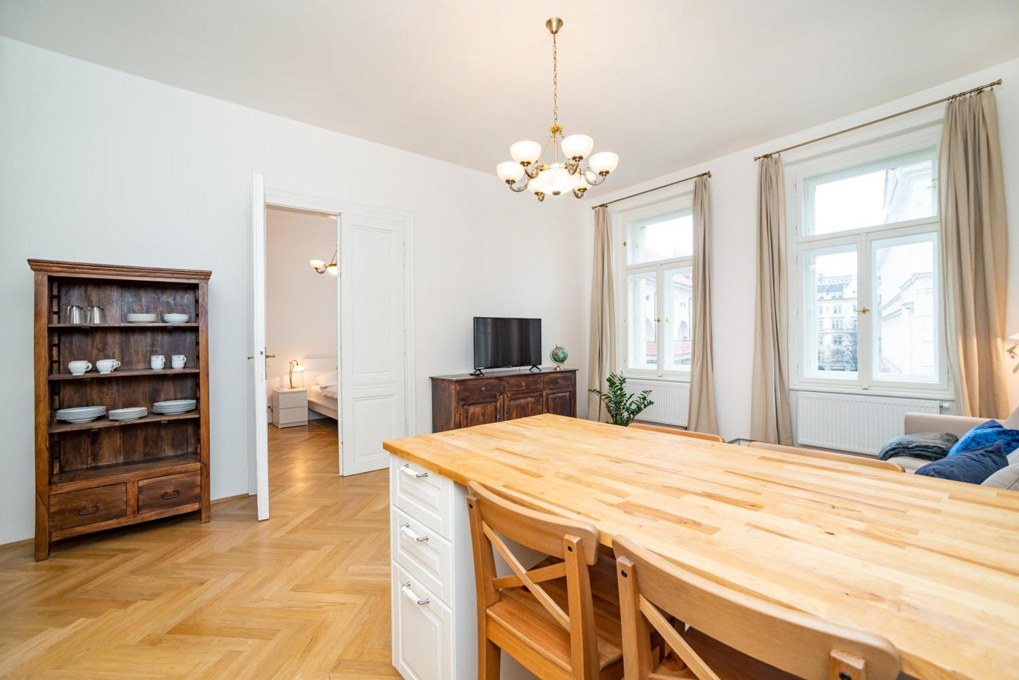 Quiet Apartment In The Old Town Prága Kültér fotó